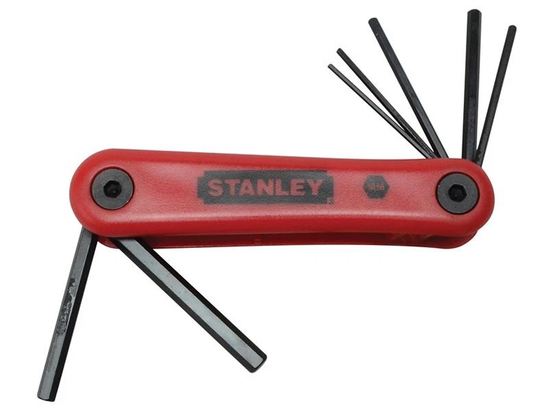 STANLEY® Hand Tools - Metric Folding Hexagon Key Set,7 Piece - Image 1 of 1