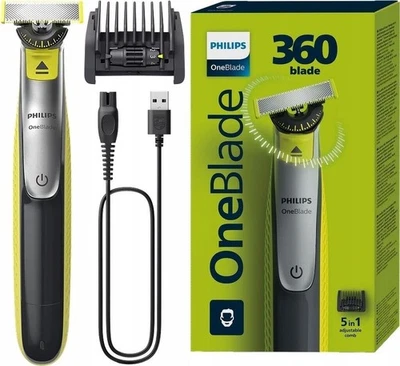 Philips OneBlade 360 Elektrischer Rasierer Face & Body, QP2734/23, OvP & Neu - Bild 1 von 4