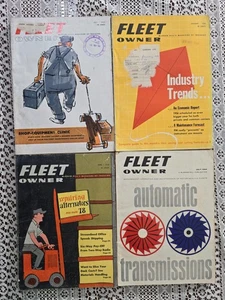 4x Fleet Owner Magazines - 1955 1956 1964 Bundle Bulk Buys Vintage - Bild 1 von 5
