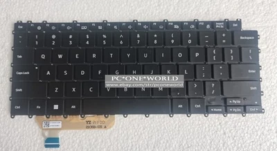 Nuevo teclado inglés para computadora portátil de EE. UU. para Samsung Galaxy Book 2 NP730QED 730QED Foto 1 de 2