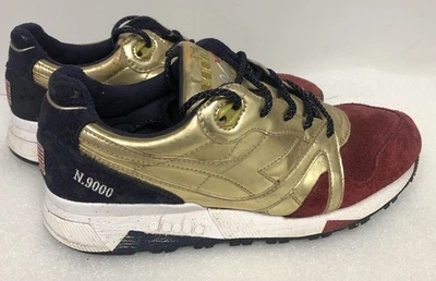 Diadora N9000 Social Status Star & Stripes Oro Juegos Olímpicos EE. UU. Hombres Talla 9 Foto 1 de 4