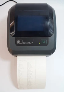 Zebra GK420d Thermal Label Printer - Picture 1 of 8
