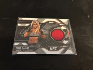 2015 Topps UFC Chronicles Relic card Paige VanZant - Picture 1 of 2