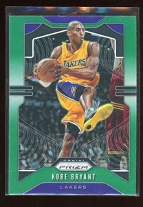 Panini Prizm 8 2019 Kobe Bryant Green Prizm Los Angeles Lakers SP - Imagen 1 de 2