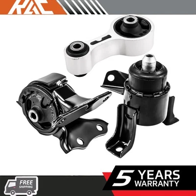 Juego de 3 soportes de motor delanteros izquierdo derecho trasero para 2003 2004 2005 Mazda 6 2,3 L Foto 1 de 4