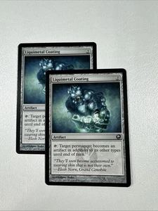 [X2] Liquimetal Coating - NM/MINT NP Regular #171 Scars of Mirrodin MTG - Picture 1 of 2