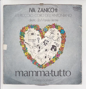 Iva Zanicchi Vinyl 45 RPM 7" Mamma Tutto Maman Bonheur Rifi 16663 F Rèduit Rare - Picture 1 of 1