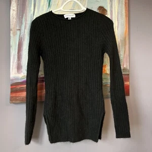 Something Navy Gr. S Damen 100 % Kaschmir Strickpullover schwarz💖EUC - Bild 1 von 9