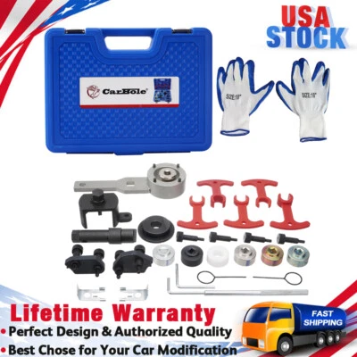 Árbol de levas cigüeñal motor herramientas de distribución para Volkswagen Beetle CC Eos Tiguan 2.0T Foto 1 de 4