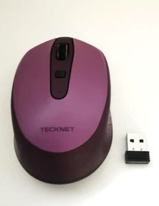 TECKNET Omni 2.4G Wireless PC Computer/laptop Mouse 2000 DPI with Dongle M005 - Picture 1 of 5