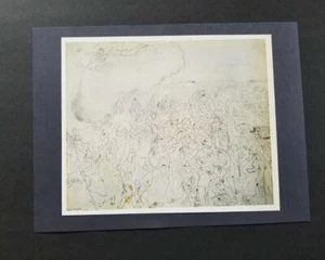Marc Chagall "Der Auszug aus Ägypten" montierte Offset-Farblithographie 1973 - Bild 1 von 5