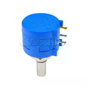 3590S Precision Wirewound Potentiometer 500R1K2K5K10K20K50K100K Ohm Pot 10Turn - Bild 1 von 39
