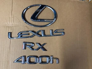  LEXUS RX 400h  RX400h EMBLEM LOGO BADGE  - Picture 1 of 8