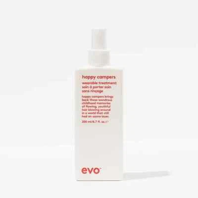 Tratamiento portátil Evo Happy Campers 200 ml acelera el tiempo de secado por soplado sin enjuague Foto 1 de 4