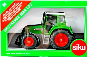 1:32 SIKU 2968 FENDT 411 FARMER Vario Farm Tractor w/ Working Features MIB - Picture 1 of 12