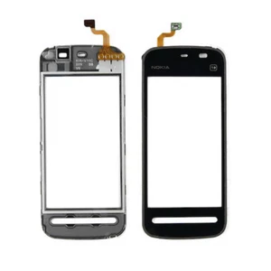 New Nokia OEM Front Touch Screen Digitizer Glass Lens Part for NURON 5230 BLACK - Picture 1 of 4