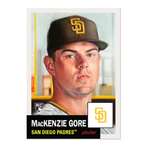 MacKENZIE GORE RC - 2022 MLB Topps LIVING Set #530 - SAN DIEGO PADRES - Imagen 1 de 2
