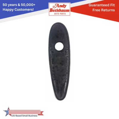 For 1950-1952 Chrysler Rear Trunk Handle Base Exterior Rubber Pad Black - Image 1 of 4