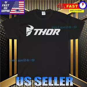 NUOVA CAMICIA THOR MOTO LOGO T-SHIRT DIVERTENTE AMERICAN USA MAGLIETTA UNISEX TAGLIA S-5XL - Foto 1 di 6