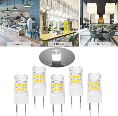 5x G8 LED Bulb G8/GY8.6 Bi-pin Base 20W Halogen Bulb Replacement For Home Light - Image 1 of 4