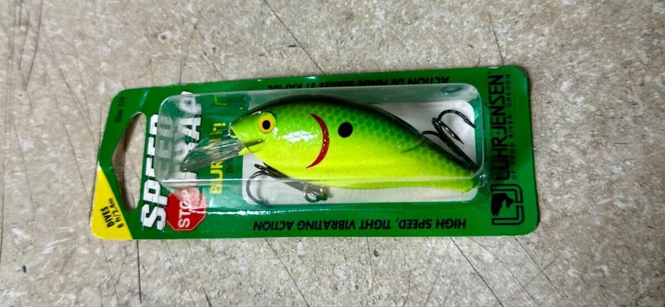 LUHR-JENSEN Speed Trap - 1/4oz 6594-014-0528 Crystal Chart Shad - Image 1 of 1