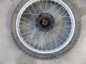 1996 XR 200 R HONDA FRONT TIRE & RIM 80/100/20 200R 200CC - Bild 1 von 4