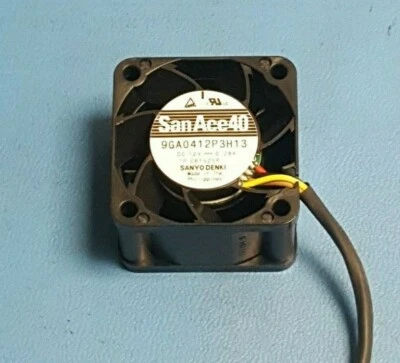 1 PC Sanyo 9GA0412P3H13 DC12V 0.28A  PWM Fan - Image 1 of 4