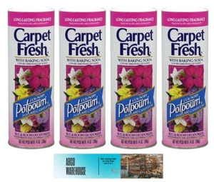 Carpet Fresh Deodorizer 276147 Country Potpourri Scent 14-oz Powder, 4-PACK - Picture 1 of 3