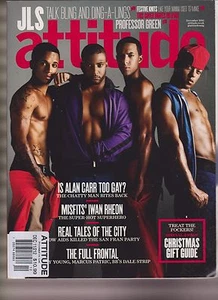 ATTITUDE MAGAZINE UK DECEMBER 2012. - Picture 1 of 1