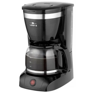 Kaffeemaschine Kaffeeautomat Filterkaffeemaschine schwarz/weiß - Bild 1 von 2