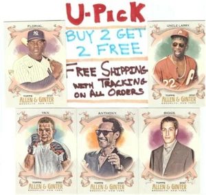 Tarjetas base Topps Allen & Ginter 2021 (176-350) radiocontrol compra 2 obtén 2 envíos gratuitos - Imagen 1 de 209