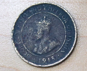 1918 British Honduras 5 Cents - Picture 1 of 2