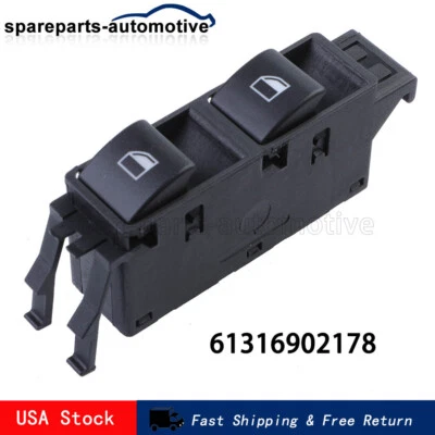 Interruptor de ventana eléctrica 61316902178 compatible con BMW 323Ci 325Ci 328Ci 330Ci M3 2000 Foto 1 de 4