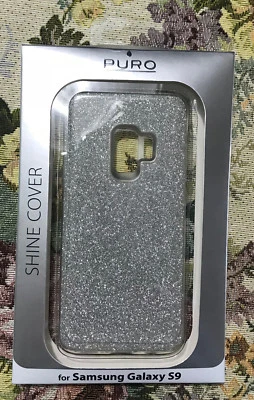 Cover Nuova Puro Samsung Galaxy S9 Argento Silver - Immagine 1 di 3