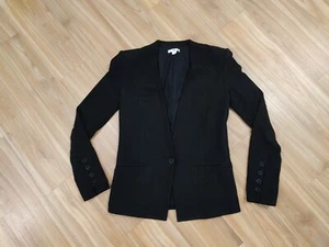 HELMUT LANG COLLARLESS COAT WOMENS SIZE SMALL - Picture 1 of 8