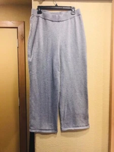 Modern Soul Comfort Yarn Straight Leg Sweater Pant Heather Grey M - Picture 1 of 5