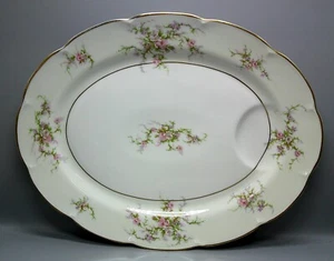 Haviland ROSALINDE (FRANCE) 16-1/8" Oval Platter BEST More Items Here - Picture 1 of 1