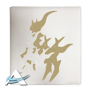POKEMON ULTRA PRO ALBUM ZIPPERED ARCEUS Binder 480 Carte 12 Tasche ANDYCARDS
