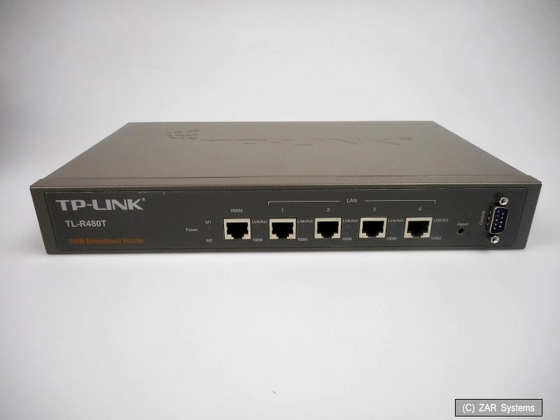TP-Link TL-R480T Router 1xWAN 4x 100Mbps LAN SMB, NEU - Bild 1 von 1