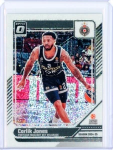 2024-25 Panini Donruss Euroliga CARLIK JONES Óptico Blanco Brillo Prizm SSP - Imagen 1 de 2
