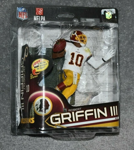 WASHINGTON REDSKINS ROBERT GRIFFIN III #10 NFL SERIES 32 ACTION FIGURES Cover