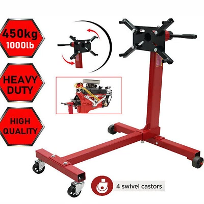 AUTO Motorständer Motorheber 450kg Getriebeheber Faulenzer Hebebühne Klauenheber - Bild 1 von 4