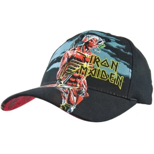 Iron Maiden Kappe Mütze irgendwo in der Zeit ultra passend Lizenzware srsx - Bild 1 von 12
