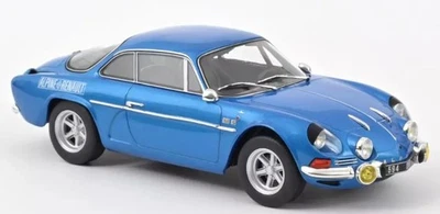NOREV,ALPINE A110 1600S 1972 Blue with side decoration, 1/18, NOREV185307 - Image 1 of 2