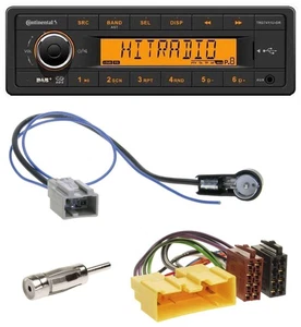 Continental 1DIN DAB MP3 AUX USB Autoradio für Mazda 2 (DY, 2003-2007) - Bild 1 von 6