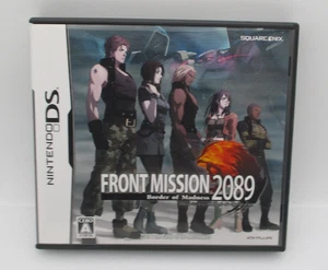 FRONT MISSION 2089 Border of Madness Nintendo DS software Japón importación NDS - Imagen 1 de 10