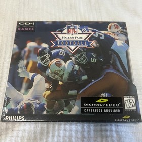 Sealed New NFL Hall of Fame Football (Philips CD-i, 1994) cdi sports sim game