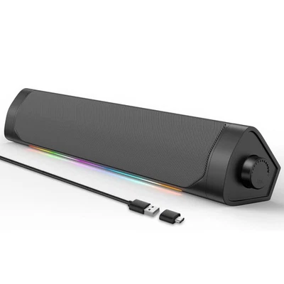 Computer Speakers for Desktop Monitor PC, Laptop Bluetooth Connect, USB Powered - Image 1 of 4