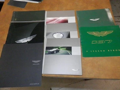 Literatura Aston Martin - 8 piezas Foto 1 de 4