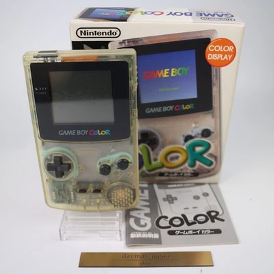 【Good】Nintendo Gameboy Color Clear Console Box Manual #Ret0705/03 - Image 1 of 4